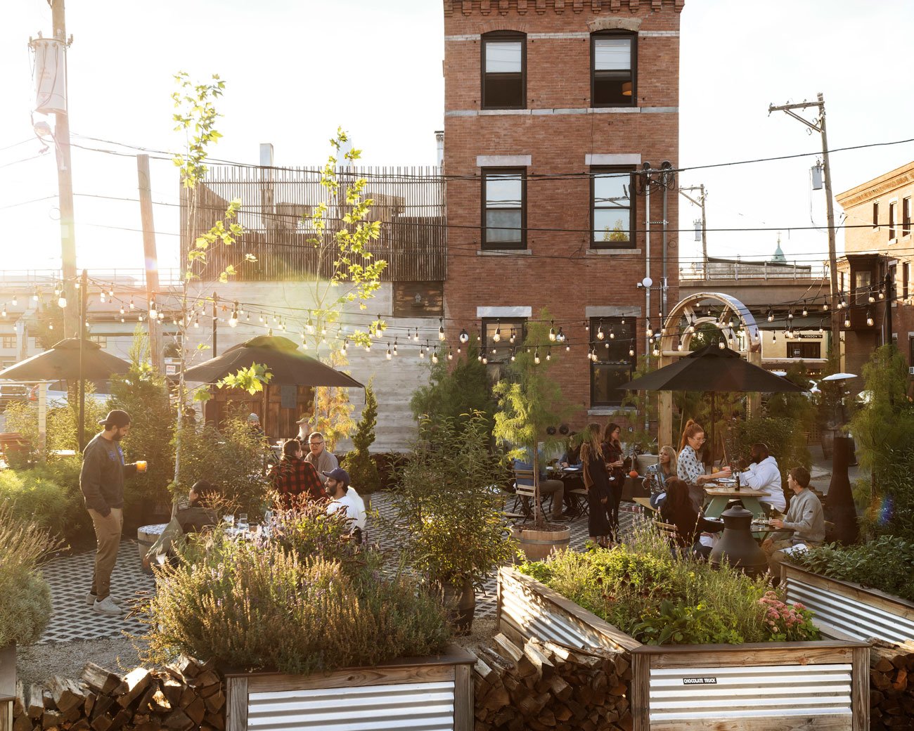 Wm Mulherin's Sons Garden